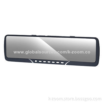 Dual lens vehicle car DVR video recorder, G-sensor, GPS, motion detector